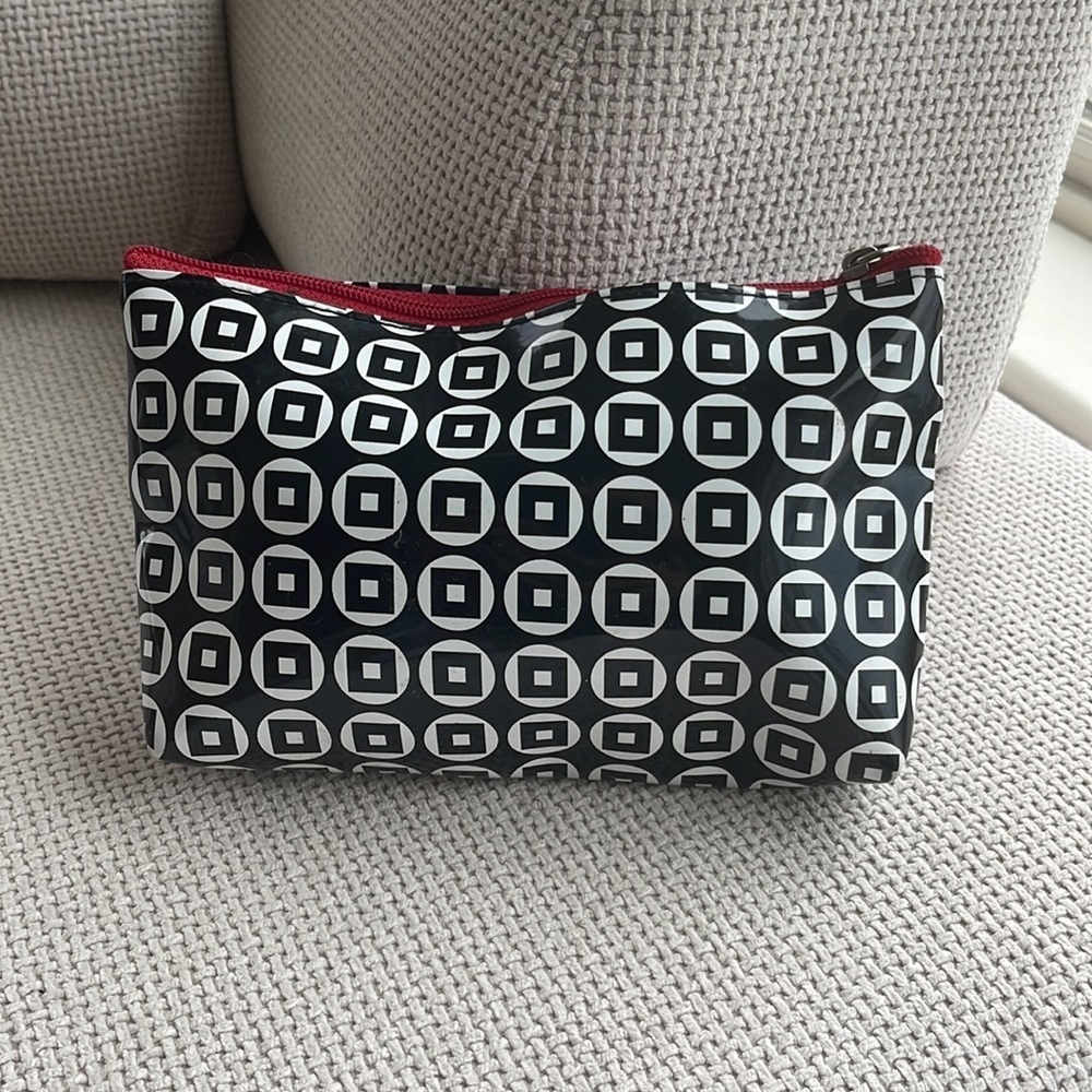 Geometric Print Makeup Case